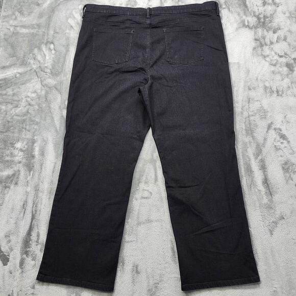 Buffalo David Bitton Jeans Womens 22/42 Black Alyssa High-Rise Straight Stretch - Picture 3 of 12